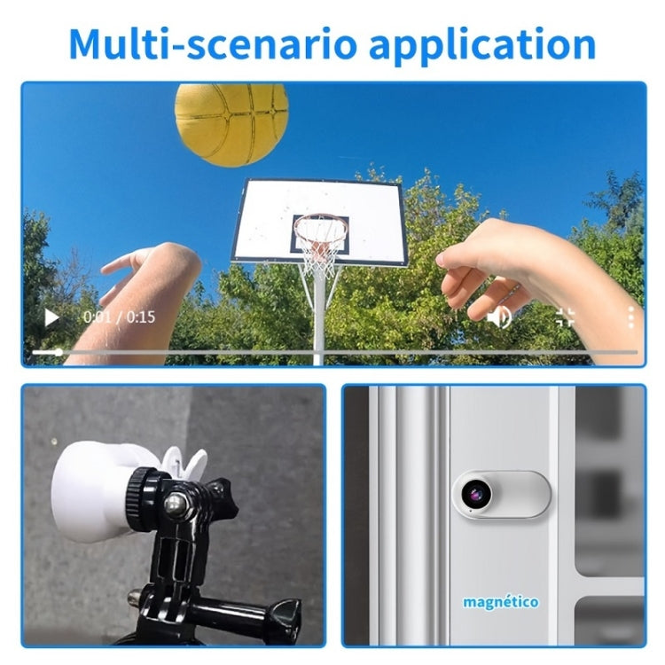 Magnetic Thumb Camera Portable HD Camera For Outdoor Cycling, Standard, Standard+Pet Silicone Collar Magnetic Thumb Camera Portable HD Camera For Outdoor Cycling, Standard, Standard+Pet Silicone Collar